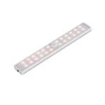 2W 24 LEDs Warm White Wide Screen Intelligent Human Body Sensor Light LED Corridor Cabinet Light, USB Charging Version - Image 2