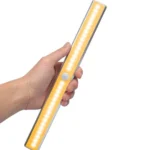 2.8W 30 LEDs Warm White Wide Screen Intelligent Human Body Sensor Light LED Corridor Cabinet Light, USB Charging Version - Image 2