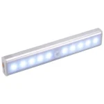 1.8W 10 LEDs White Light Wide Screen Intelligent Human Body Sensor Light LED Corridor Cabinet Light, Battery Version - Image 2