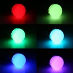 E27 3W RGB LED Bulbs, AC 220V - Image 4