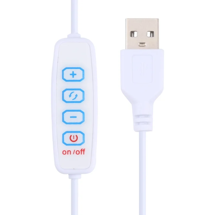 LED1286_3.webp 20cm 24 LEDs Multifunctional USB Three-color Stepless Dimming LED Light Tube, DC 5V - Image 4