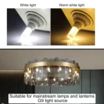 G9 88 LEDs SMD 2835 Dimmable LED Corn Light Bulb, AC 220V - Image 4