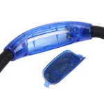 DAMOIL Flexible Eyeshield LED Reading Lights, Creative Double Head Hands-free Neck Stereo Flashlight Working Light Auto Lamp with 4 LED Light & Soft Rubber Grip Neck Pad - Image 5