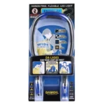 DAMOIL Flexible Eyeshield LED Reading Lights, Creative Double Head Hands-free Neck Stereo Flashlight Working Light Auto Lamp with 4 LED Light & Soft Rubber Grip Neck Pad - Image 6