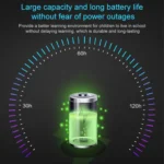 LED Student Learning Eye Protection Foldable Rechargeable Desk Lamp, Built-in 2000mAh Battery - Image 5