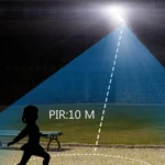 LL-63T Solar Powered Courtyard Human Body Sensor Light with Remote Control - Image 6