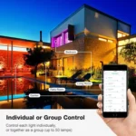 Christmas Decoration RGB Copper Wire String Light Bluetooth Mobile APP Control, Length: 20m 200 LEDs - Image 4