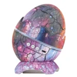 6W Cracked Egg-shaped Remote Control LED Starry Sky Projection Lamp - Image 2