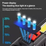 L-822 USB Rechargeable Floodlight Mini Portable LED Flashlight - Image 7