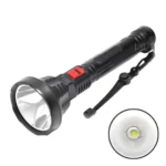 L-826 Single Core 3W USB Rechargeable Mini Portable Glare LED Flashlight