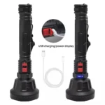 L-826 Single Core 3W USB Rechargeable Mini Portable Glare LED Flashlight - Image 2