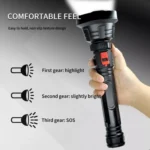 L-826 Single Core 3W USB Rechargeable Mini Portable Glare LED Flashlight - Image 6