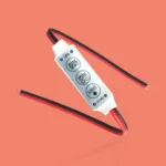 5PCS Mini 3 Keys Controller Dimmer for Single Color LED Strip Light, DC 12-24V - Image 2