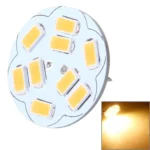 G4 4W 200LM 9 LED SMD 5730 Round Decorative Light for Indoor / Outdoor Decoration, DC 12V, Back Pins