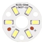 3W 6 LEDs SMD 5730 LED Module Lamp Ceiling Lighting Source, DC 9V White Light