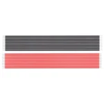 10 Pairs 22AWG Red Black Parallel Circuit Cables, Length: 12cm