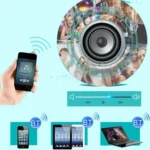 12W RGB LED Bluetooth Speaker Light, E27 Energy Saving Lamps with Remote Controller, AC 100-240V - Image 16