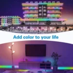 WS2812B RGB Light 5050 SMD LED Casing Waterproof Rope Light, 30 LED/m, DC 12V, Length: 5m - Image 5