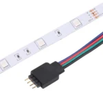 Bare Board 5050 SMD RGB LED Rope Light, 30 LED/m, Length: 2m, 12V 2A 100-240V, with 24-key Remote Control - Image 4