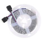 Bare Board 2835 SMD RGB LED Rope Light, 60 LED/m, Length: 5m, 12V 2A 100-240V, with 44-key Remote Control
