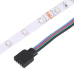 Smart Bluetooth APP Control Bare Board 2835 SMD RGB LED Rope Light, 60 LED/m, Length: 5m, 12V 2A 100-240V - Image 4
