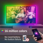 Smart Bluetooth APP Control Bare Board 2835 SMD RGB LED Rope Light, 60 LED/m, Length: 5m, 12V 2A 100-240V - Image 5