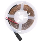 Bare Board 2835 SMD Dimmable White Light / Warm Light LED Rope Light, 60 LED/m, Length: 5m, 12V 2A 100-240V