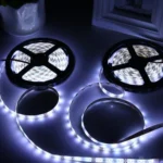 2pcs Bare Board 2835 SMD Dimmable White Light / Warm Light LED Rope Light, 60 LED/m, Length: 5m, 12V 2A 100-240V - Image 5