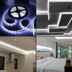 2pcs Bare Board 2835 SMD Dimmable White Light / Warm Light LED Rope Light, 60 LED/m, Length: 5m, 12V 2A 100-240V - Image 6