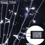 100 LEDs Fairy String Decorative Light with End Joint & 8 Model Functions, US Plug