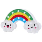 Creative Rainbow Shape Warm White LED Decoration Light, 2 x AA Batteries Powered Party Festival Table Wedding Lamp Night Light - Image 3