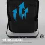 300W 734 LEDs Home Sensor Garden Light Outdoor Waterproof Solar Flood Light with Remote Control - Image 5