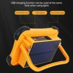 50W 32 LEDs Solar Portable Camping Light Magnetic Lighting Emergency Light with Four Levels of Brightness & Power Bank & Battery Indicator - Image 12