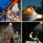 50W 32 LEDs Solar Portable Camping Light Magnetic Lighting Emergency Light with Four Levels of Brightness & Power Bank & Battery Indicator - Image 14