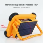 50W 32 LEDs Solar Portable Camping Light Magnetic Lighting Emergency Light with Four Levels of Brightness & Power Bank & Battery Indicator - Image 6