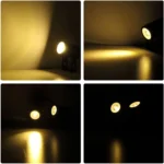 3W One for Three Solar Spotlight Outdoor IP65 Waterproof Light Control Induction Lawn Lamp, Luminous Flux: 300-400lm (RGB Cyclic Fixation) - Image 12