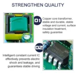4-7W LED Driver Adapter Isolated Power Supply AC 85-265V to DC 12-26V - Image 3