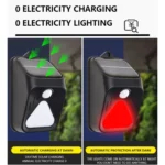 Solar Burglar Alarm Light Remote Control Human Body Induction Alarm - Image 7
