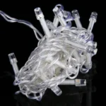 300 LEDs Curtain String Light with End Joint & Multi-function Controller & Memory Waterproof, US Plug, AC 110V - Image 3
