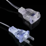 300 LEDs Curtain String Light with End Joint & Multi-function Controller & Memory Waterproof, US Plug, AC 110V - Image 4