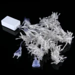 300 LEDs Curtain String Light with End Joint & Multi-function Controller & Memory Waterproof, EU Plug, AC 220V - Image 2