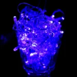 300 LEDs Curtain String Light with End Joint & Multi-function Controller & Memory Waterproof, EU Plug, AC 220V - Image 6