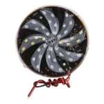 40 LEDs SMD 2835 Motorcycle Modified Windmill Colorful Light Fire Wheel Light Styling Flash Atmosphere Lamp, Diameter: 8cm, DC 12V - Image 2