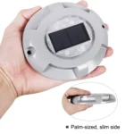 LED High Pressure Resistant Solar Powered Embedded Ground Lamp IP65 Waterproof Outdoor Garden Lawn Lamp, White Light 6000K - Image 6