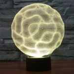 Brain Style 3D Touch Switch Control LED Light , 7 Color Discoloration Creative Visual Stereo Lamp Desk Lamp Night Light - Image 10