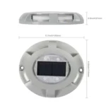 LED Solar Powered Embedded Ground Lamp IP68 Waterproof Outdoor Garden Lawn Lamp - Image 4