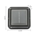 LED Corner Lamp Solar Powered Embedded Ground Lamp IP65 Waterproof Outdoor Garden Lawn Lamp - Image 4