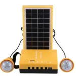 Rechargeable LED Solar Energy Kit, Multi-function Portable with Bulbs, Support TF Card, AC 220V, US/EU Plug - Image 7