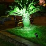3 In 1 Red Green Blue Light Lawn Insertion Pool Diving Solar Spotlight - Image 6