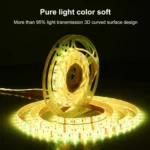 XS-SLD01 5m 60W Smart WiFi Rope Light, 300 LEDs SMD 5050 Colorful Light APP Remote Control Works with Alexa & Google Home - Image 8